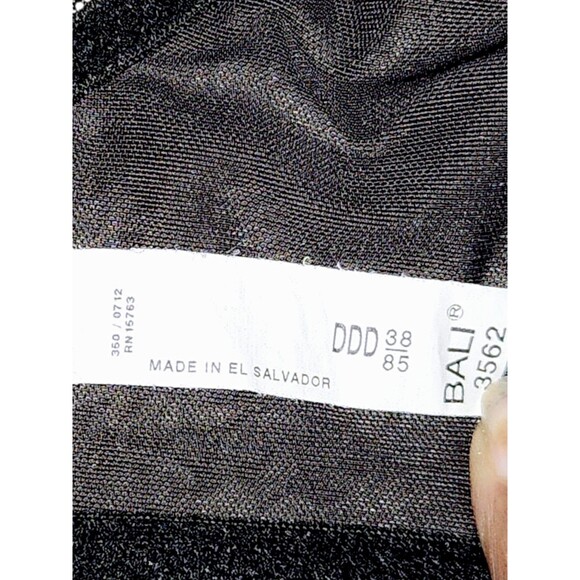 Bali Satin Tracings Minimizer Underwire Bra Style DF3562 Size 38 DDD EUC - Picture 2 of 6